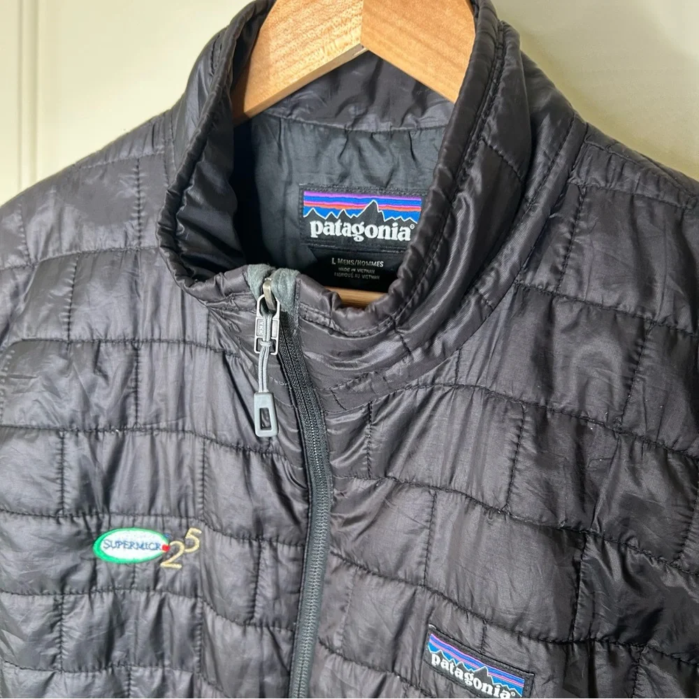Patagonia Nano Puff Vest Color Black SuperMicro Size Large STY 84242 - Picture 8 of 16
